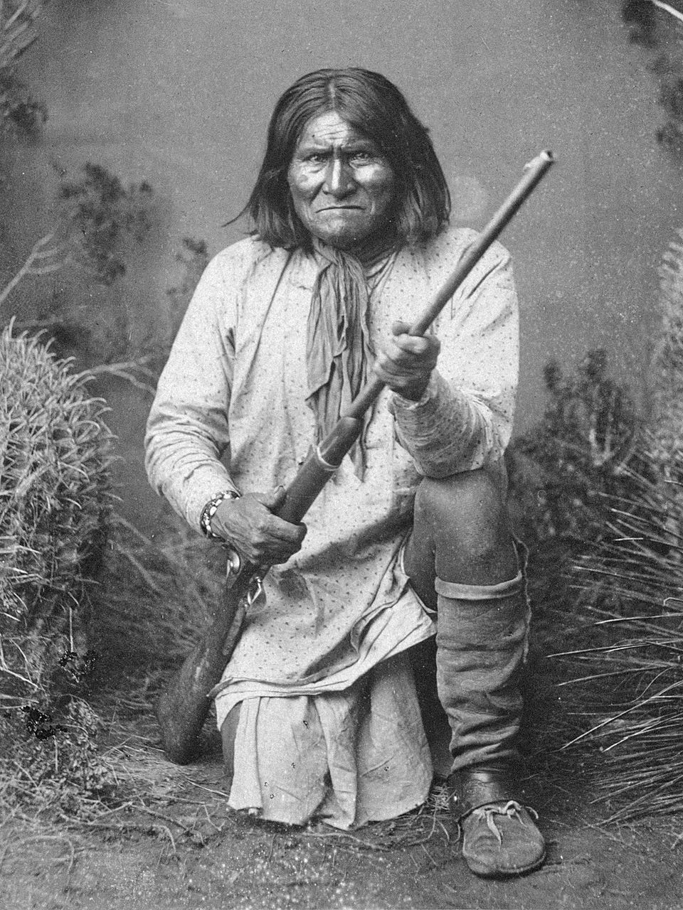 Geronimo (Goyaałé), un Chiricahua Apache