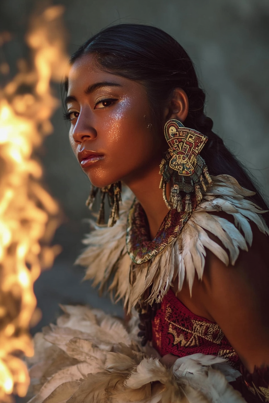 Sacerdotisa Azteca