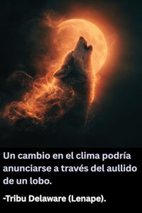 Un cambio de clima podría anuncIarse a través del aullido de un lobo