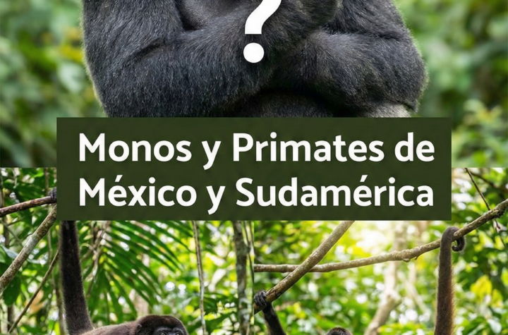Monos y Primates México y Sudamérica