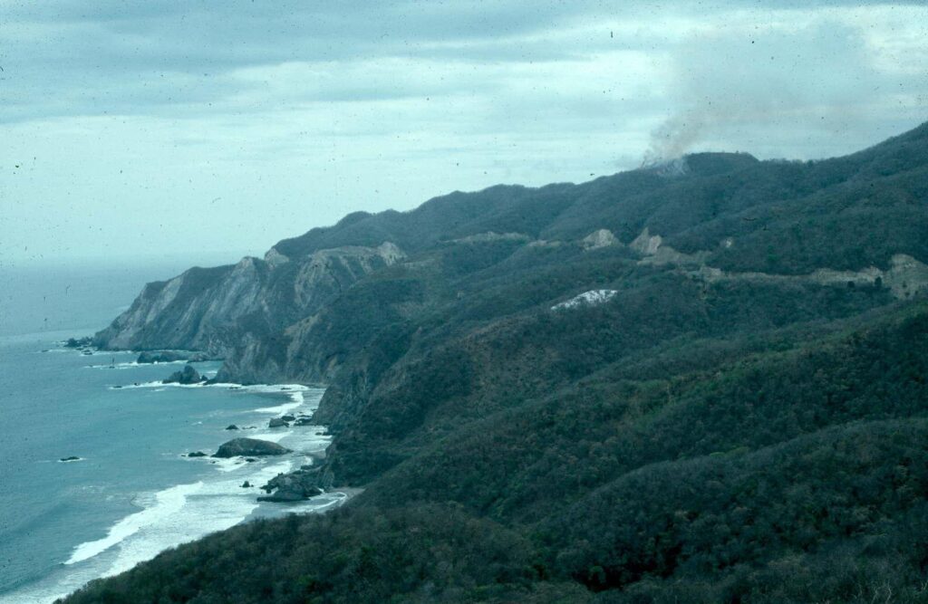 Sierra Madre del Sur west of Playa Azul, Michoacán